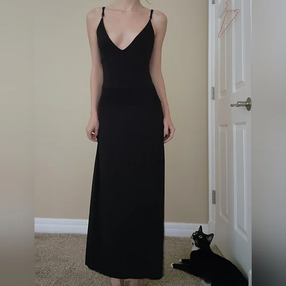 black dress attire men Designer Maxi Dresses For Women | Black Maxi Dress